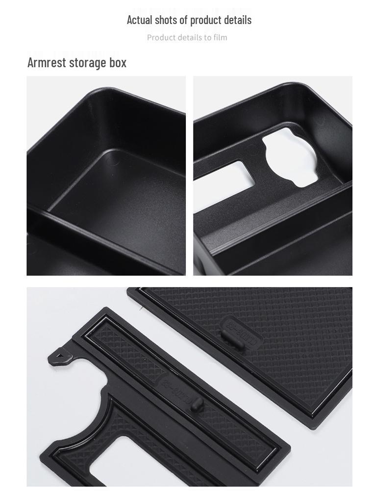 Lynk & Co 03 Center Console Armrest Storage Box (2023-2025) - Car Interior Modification Accessory
