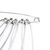 100pcs Assorted Color Diaper Pins Stainless Steel Cloth Diaper Pins Safety Pins  For Craft Clothes
