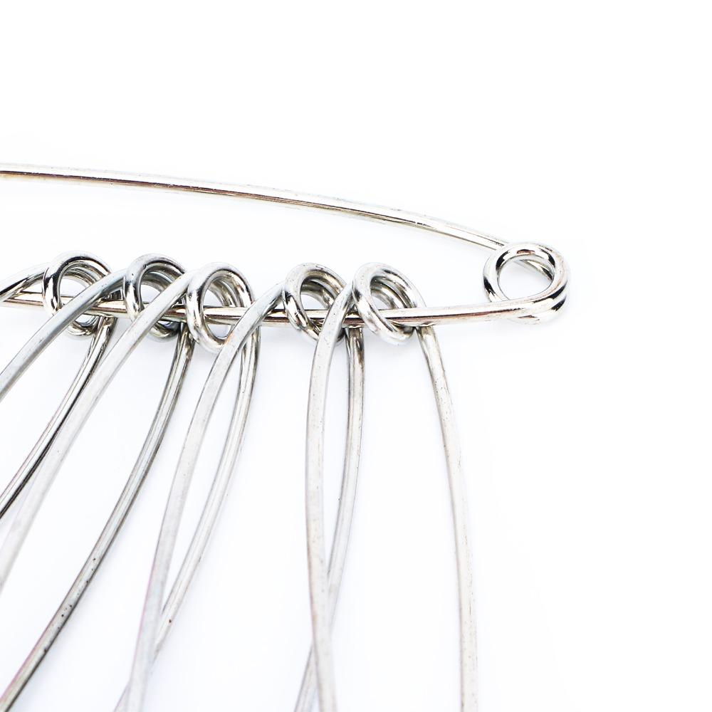 100pcs Assorted Color Diaper Pins Stainless Steel Cloth Diaper Pins Safety Pins  For Craft Clothes