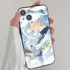 Handsome S-Sunday Anime Game H-Honkai Star R-Rail Phone Case Cool Black Silicone Soft For IPhone 16 15 14 13 12 11 X XR Plus Pro