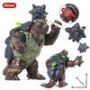 Oenux Original Wilde Dinosaurier Mythos Drache Tiere Modell Feuer Bulle Krake Monster Krabbe Actionfiguren Kinder Sammlung Spielzeug Geschenk