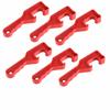 6pcs Effortless Opening Bucket Lid Opener PVC Bung Wrench Universal Paint Can Opener Home