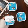 Crayon Cute Shinchan Case For Samsung Galaxy Buds 2Pro Live 4 Pro 3Pro 2 4Pro 3 FE Clear Earphone Cases Cover With Hook