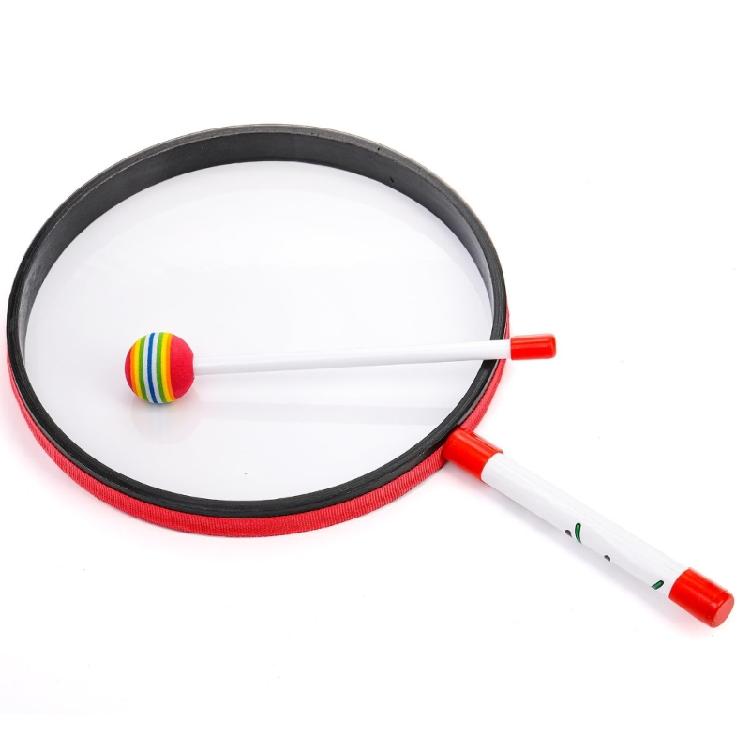 Musical Learning Toy Plastic Drums With Drumsticks Develop Rhythm Awareness for Preschool Classroom Activityy