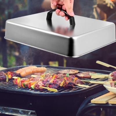 Kryt na burger sýrový tavící dómeček poklička na jídlo gril na steaky hamburgery