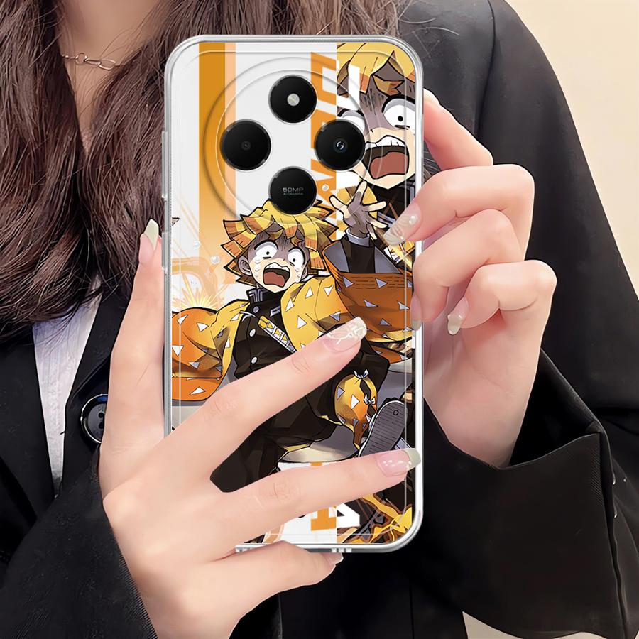 D-Demon Anime S-Slayer Case for Xiaomi Poco X3 Pro X3 NFC Soft Phone Cover