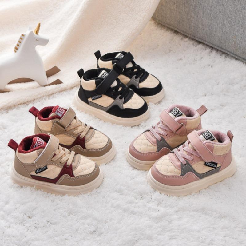 Winter Kinder Sportschuhe Baumwollschuhe Mid Top Board Schuhe Warme Schuhe Größe 22-31