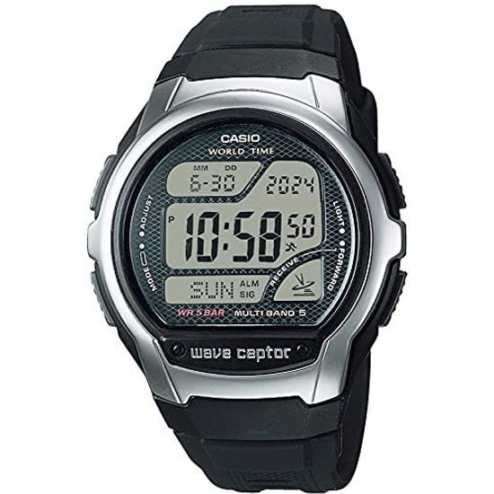 Casio Wristwatch Waveceptor Radio-Controlled Clock WV-58R-1AJF Mens Black