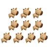 Lot de 10 Ballons Capybara Élégants Ballons Portables Accessoire Pour Créer Une Atmosphère Joyeuse Lors de Toute Fête Ou Événement