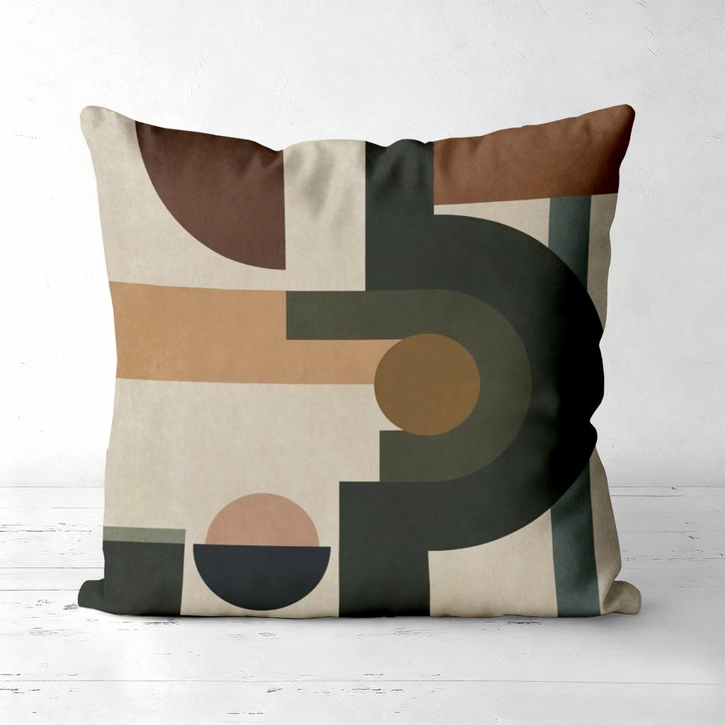 Modern Geometric Pattern Throw Pillow Covers Set Polyester pillowcase, sofa decorative cushion cov Headboard Pillow