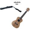 Hot Sale Adjustable Black New Four String Guitar Ukulele Strap Hook Nylon Guitar Belt