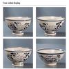 9-inch Lotus High-Foot Ceramic Noodle Bowl