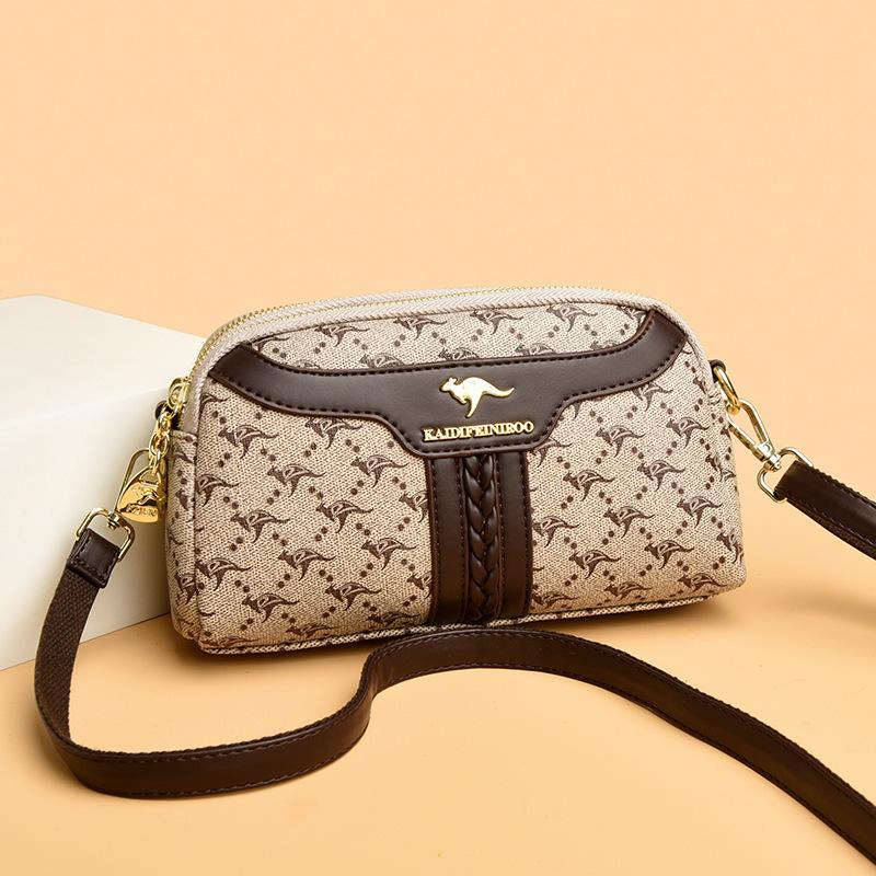 Crossbody Bag, Middle-aged Woman, Mother's Bag, Small Square Bag, Single-shoulder Bag