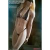 TOYBARJAPAN 1/6 Scale Action Figure Body, TBLeague PLMB2017-S22A, Bodybuilder Type, Ultra-Flexible Seamless Female Body, Pale Series, Medium Bust, Whi