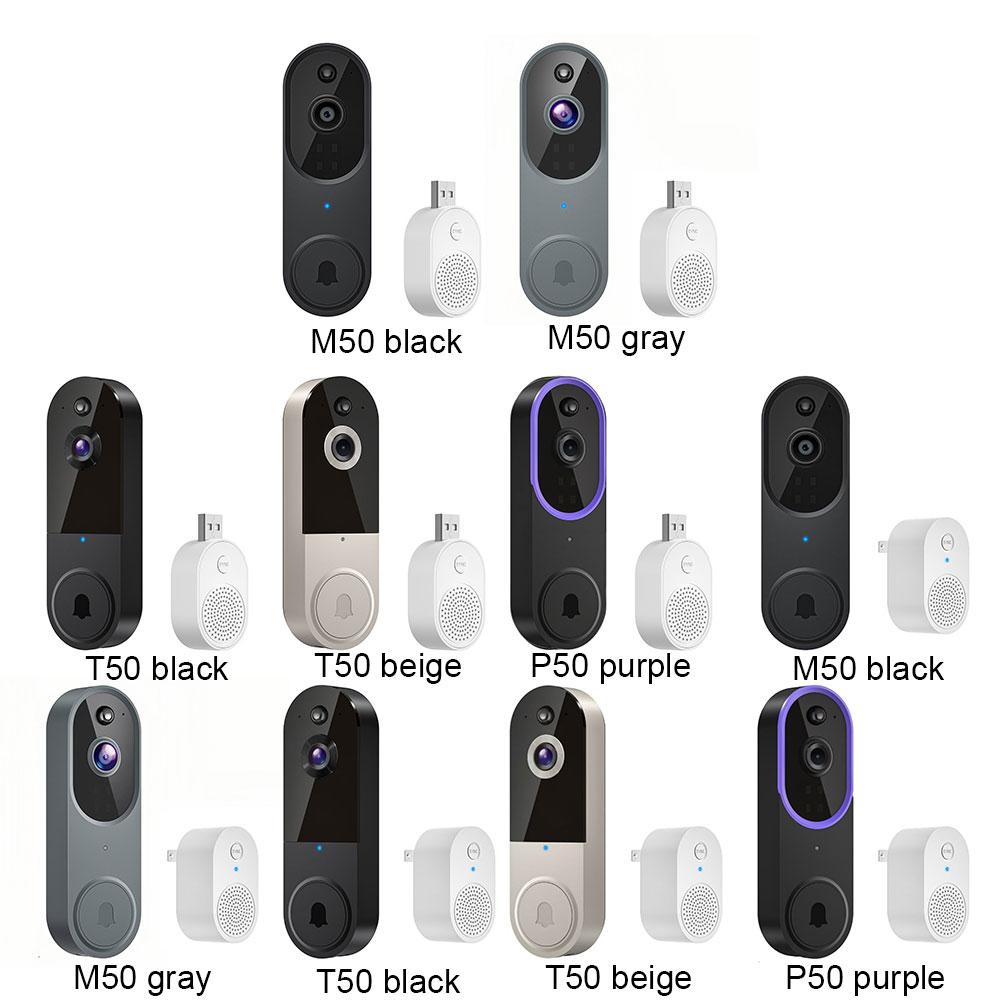 Waterproof 5G 2.4G WiFi Video Doorbell 1080P Smart Home Wireless Intercom Camera Door Bell for Security Protection Accessory