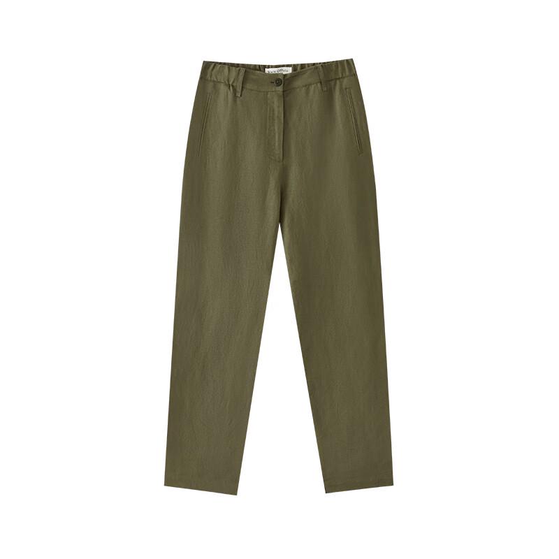 

Marc O Polo Women s Linen Blend Straight Leg Cropped Casual Pants 32