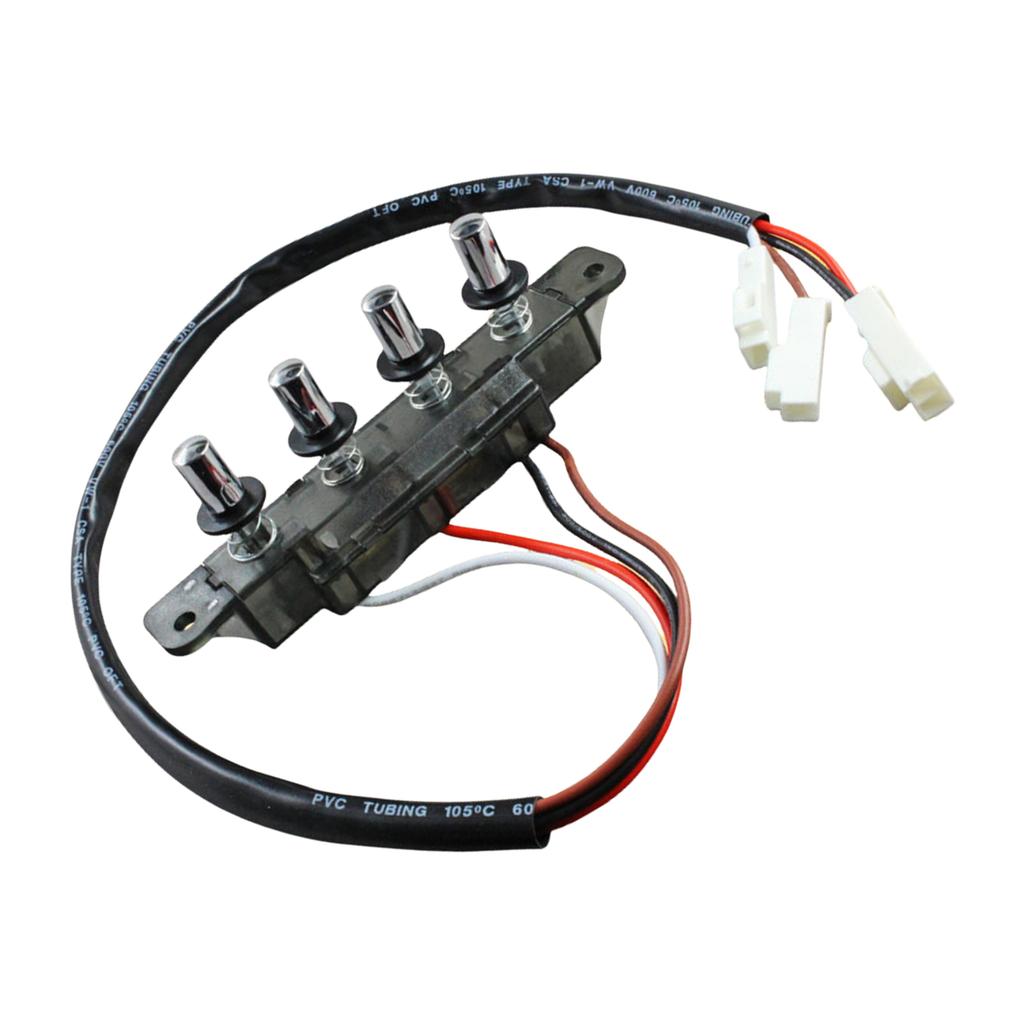 Key Board Switch Pushbutton Switch Piano Type Key Board Switch Kitchen Exhaust Fan Control for Household Appliances