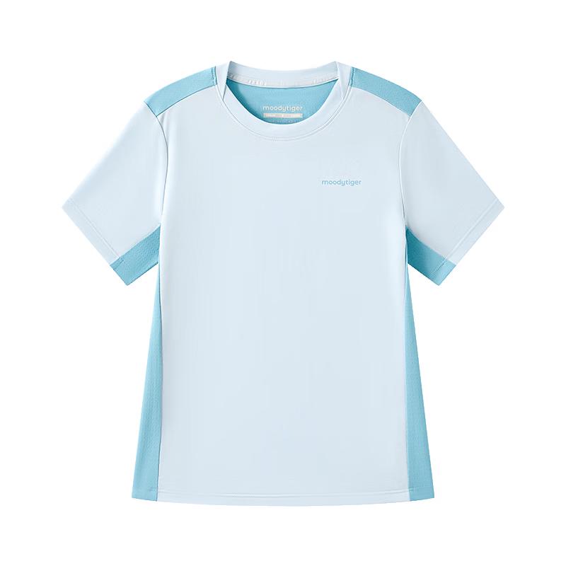 Moody Tiger Kids  Quick-Dry Short Sleeve Sports T-Shirt 110