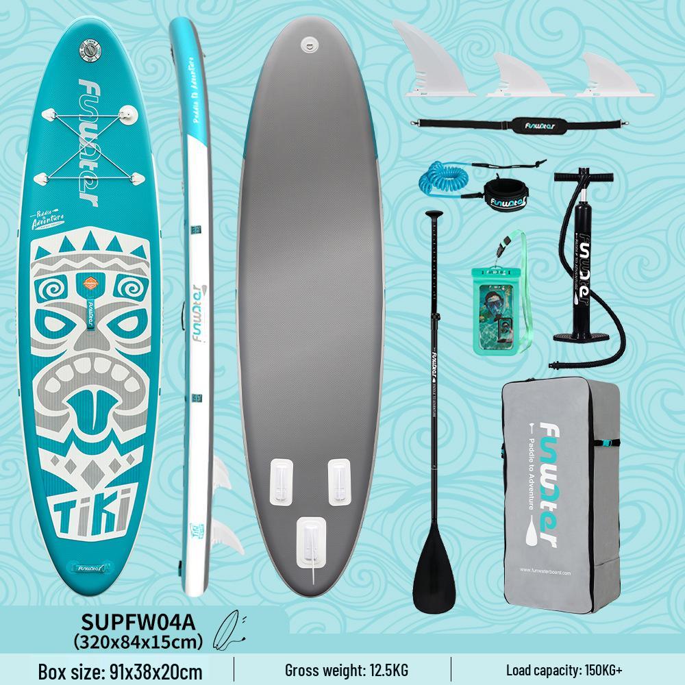 New Inflatable Paddleboard - Professional SUP Stand-Up Surfboard, Available as Single Purchase