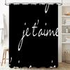 Blue Green Striped Shower Curtain Waterproof Bathroom Decor For Kids Bathrooms White Accents (39 Inches By 72 Inches)