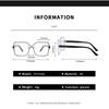 Anti-blue Light Glasses Vintage Square Eyewear Women Men Niche Luxury Eyeglasses Blue Light Blocking Man Lady Computer Eyeglas