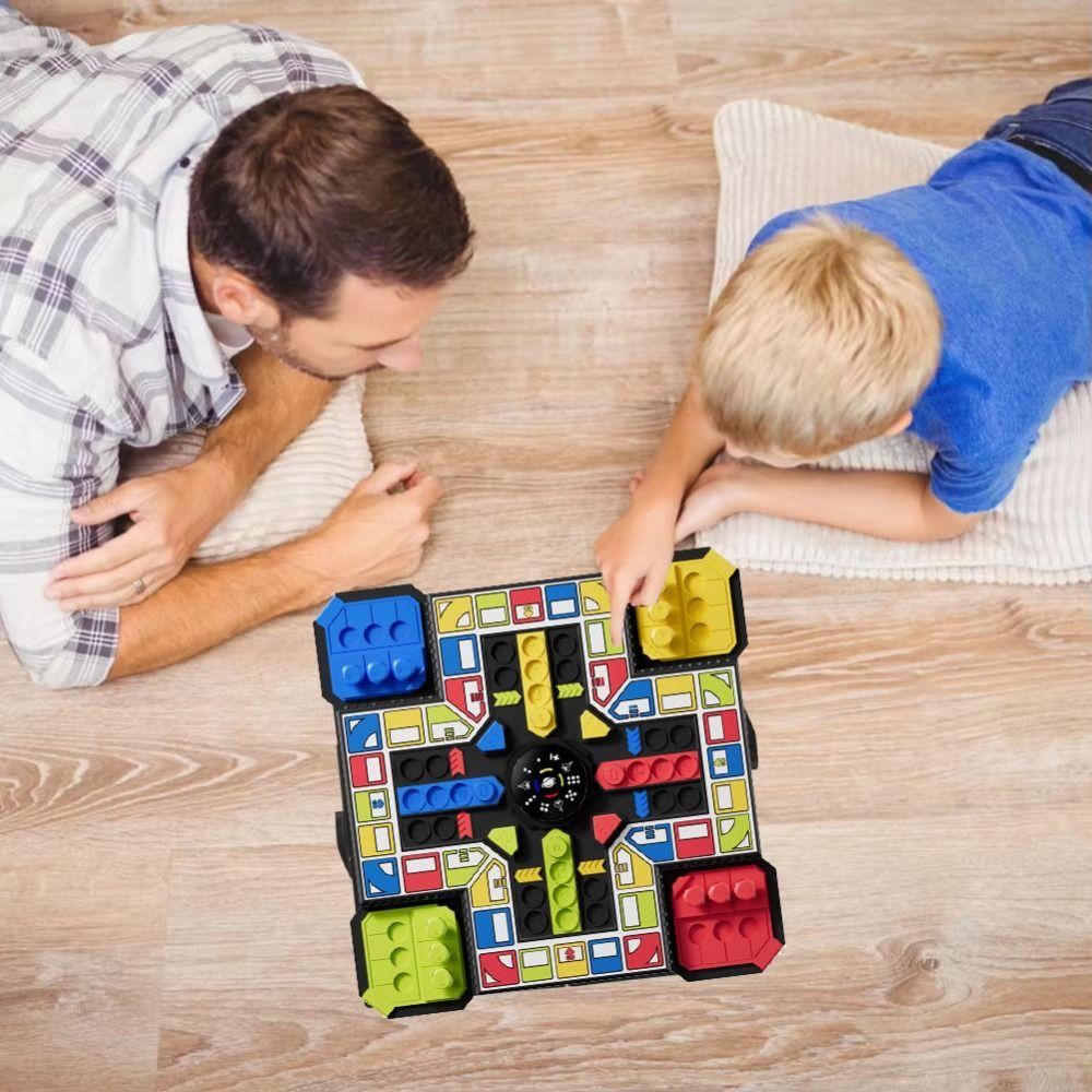 Educational Flying Chess Board Game Plastics Table Games Chess Toys  Parent-child Interaction