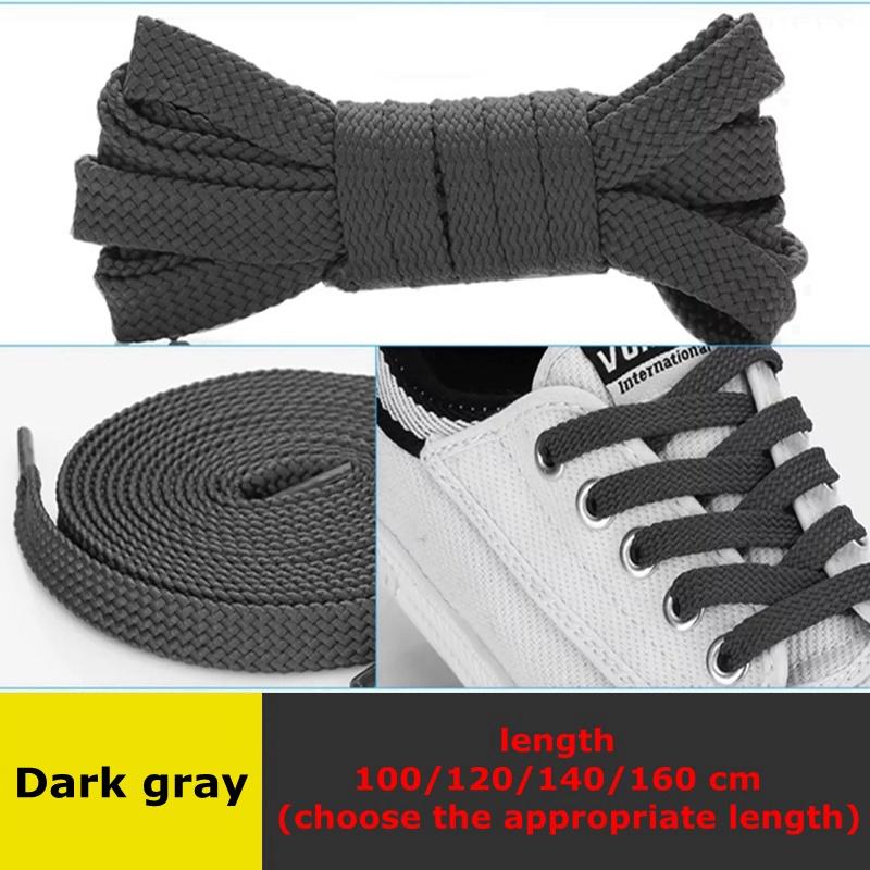 26 Colors Quality Classic Shoelaces for Sneakers Shoe laces flattened Casual Shoelace Elastic Laces 100/120/140/160CM Strings