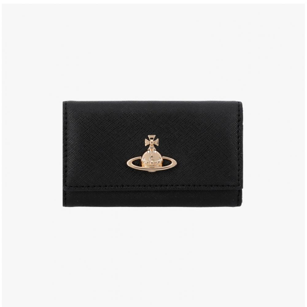 Vivienne Westwood 5115002hu S000b N402 Vegan Bio Grün Saffiano Schlüsseletui