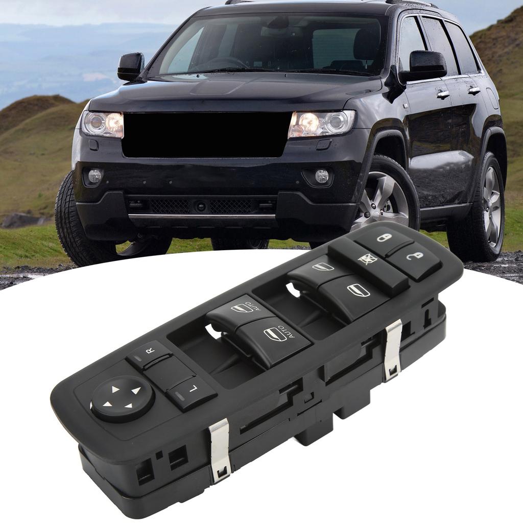 Front Diver Side Master Power Window Switch 68086693AD Electric Power Lift Switch Replacement for Dodge Durango 2011‑2014