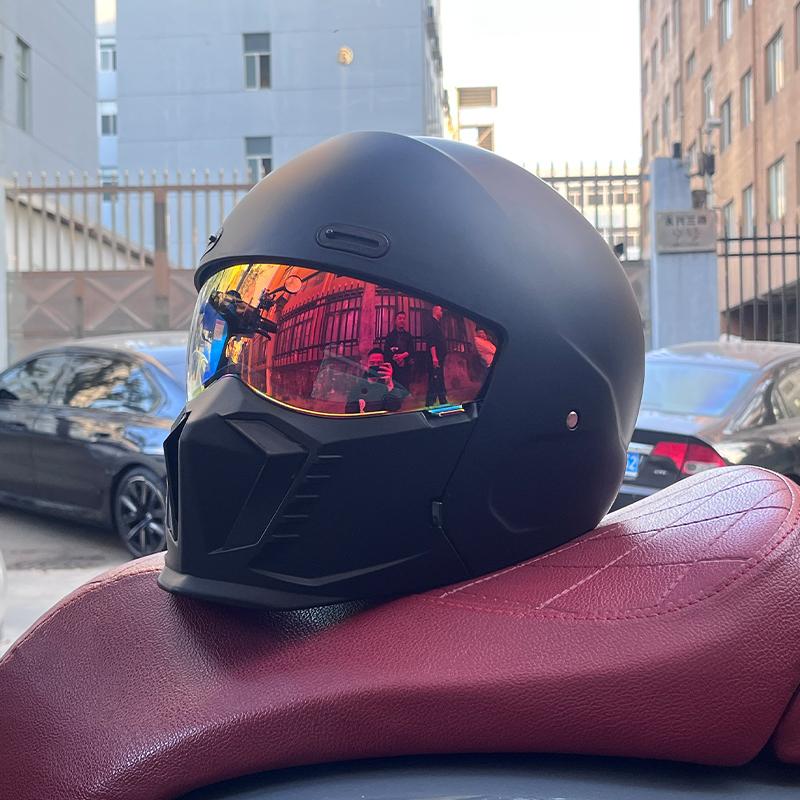 New Scorpion Retro Motorcycle Cascos Moto Locomotive Personality Multi-purpose Combination Helmet Half M L XL XXL XXXL