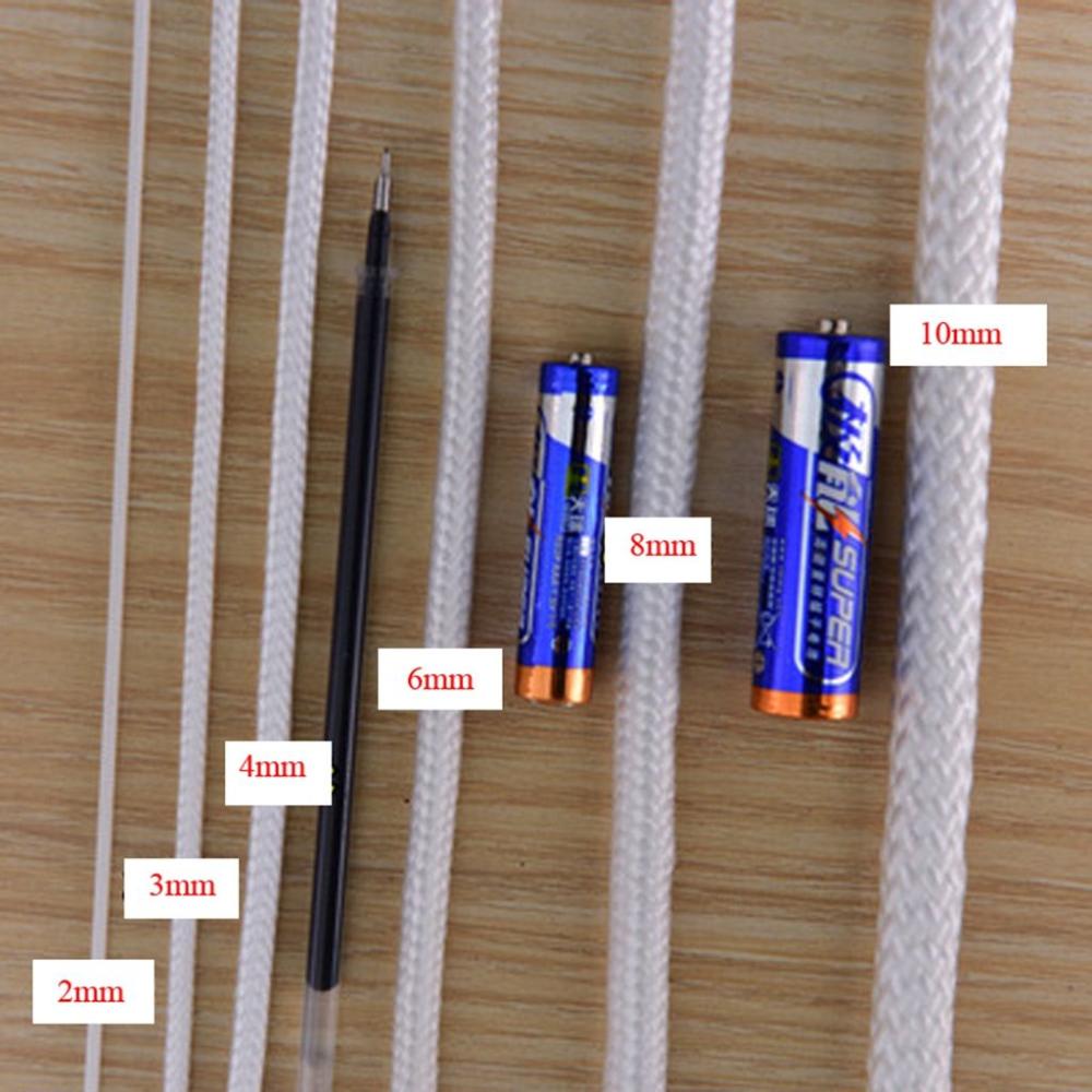 Outdoor/Indoor Lightweight Nylon Material Nylon Rope Braided Rope Flagpole Rope Camping Supplies