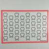 Silicone Baking Mat With Heart Shaped Pattern For Oven, Non Stick Reusable Bakeware Sheet Liner For Make Macaron, Cookie, Pastry