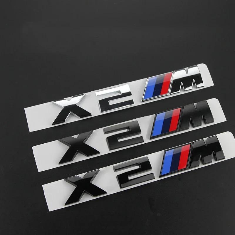 BMW M Electroplating Emblem Trunk Stickers for E91 X5 E70 F11 E30 F31 X3 F25 E61 E83 X1 E53 E87 F40 F32 - Car Decorative Emblems A222