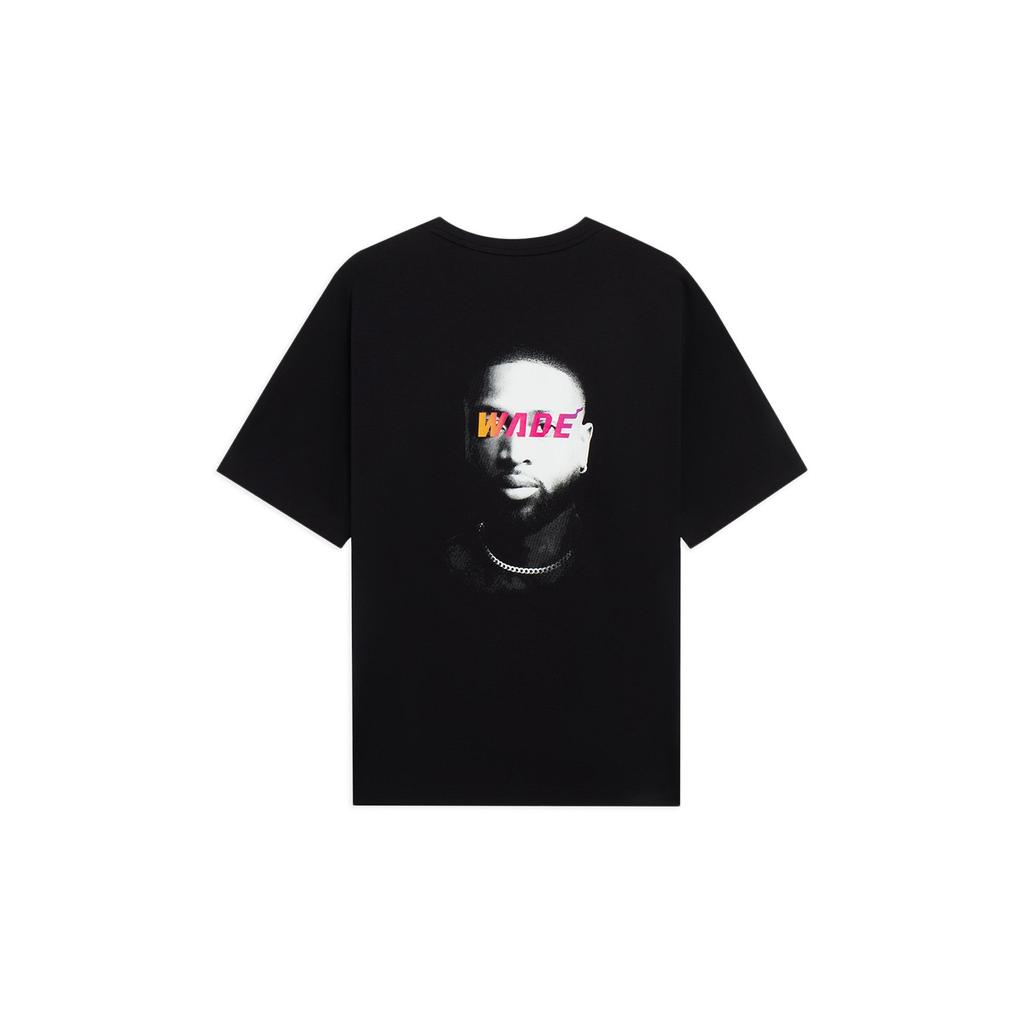 Li Ning Wade Collection T Shirt Unisex Black AHST021-1