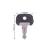 2Pcs 702 Black Keys Ignition Keys Forklift 28520490 Ignition Key Power Start Key Manual Electric Forklift Accessories