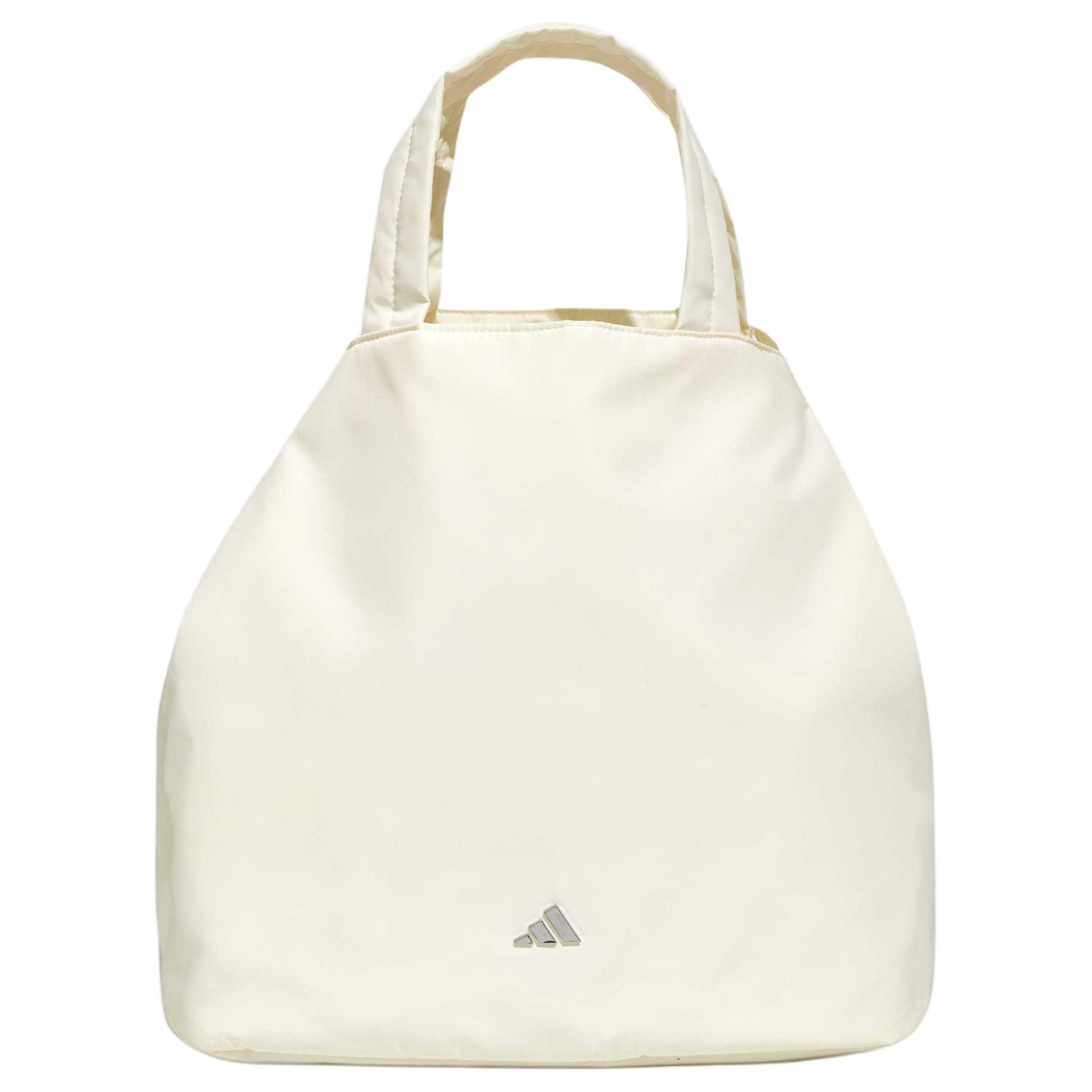 

Adidas Soft Lux Tote Bag Classic Fashion Tote Bag Popular Handbag Women Tote Bags White KS5214 White