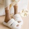 1/3pair of  Thick Socks for Women Autumn and Winter with Fleece Thickened Warm Snow Socks Home Sleeping Floor Socks Comfortable Mid-tube Socks