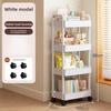 Multi-Purpose Storage Shelf with Open Design for Organizing Kitchen Supplies, Books, and Snacks