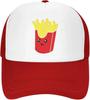Nouvelle Casquette Dad Mesh Drôle Mignonne Frites Réglable Lavée Baseball Casquette Usée Balle Trucker