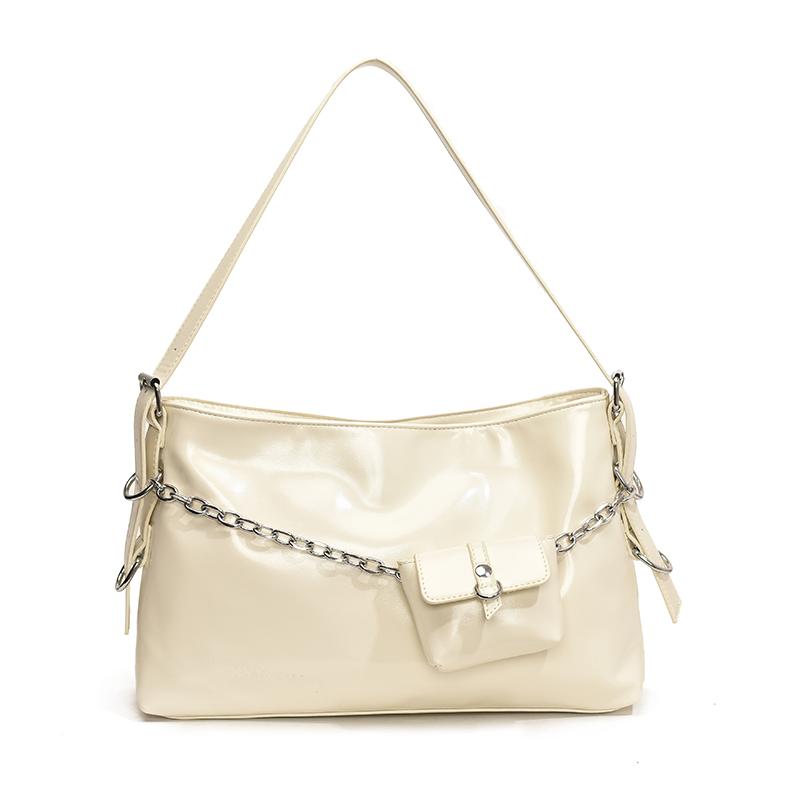 Ladies Trendy Shoulder Bag PU Leather Crossbody Bag Large Capacity Designer Handbag for Women