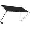 Retractable Awning with LED Lights 250*150 Cm Anthracite