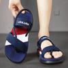 Fashion Summer Man Slippers Trend Ankle Wrap Shoes Slip-resistant Slide Sandals Lightweight Outdoor Beach Male Slipper Zapatillas Hombre