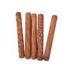 Ceramic Tools: Wooden Textured Clay Roller Set with 5 Patterned Styles for Clay Sculpture.