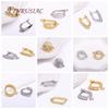 18K Real Gold Plated Brass Metal Popular DIY Earring Hook Clasps Handmade Earrings Making Accessories Findings Wholesale