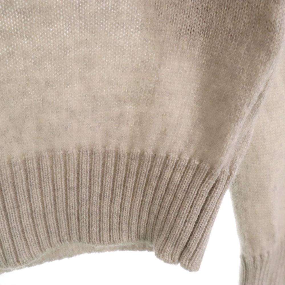 JIL SANDER Made in Italy Wool Blend Long sleeve sweater 46 gray Men's Used
