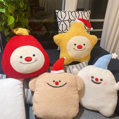 Weihnachtsgeschenk Puppe Puppenkissen Handwärmer Einsteckkissen Niedliche Puppe Mädchen Schlafen Plüschtier