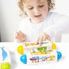 Educational Wooden Sensory Puzzle Block Toy With Rotating Design Early Learning Puzzle Block For Toddler Motor Skill