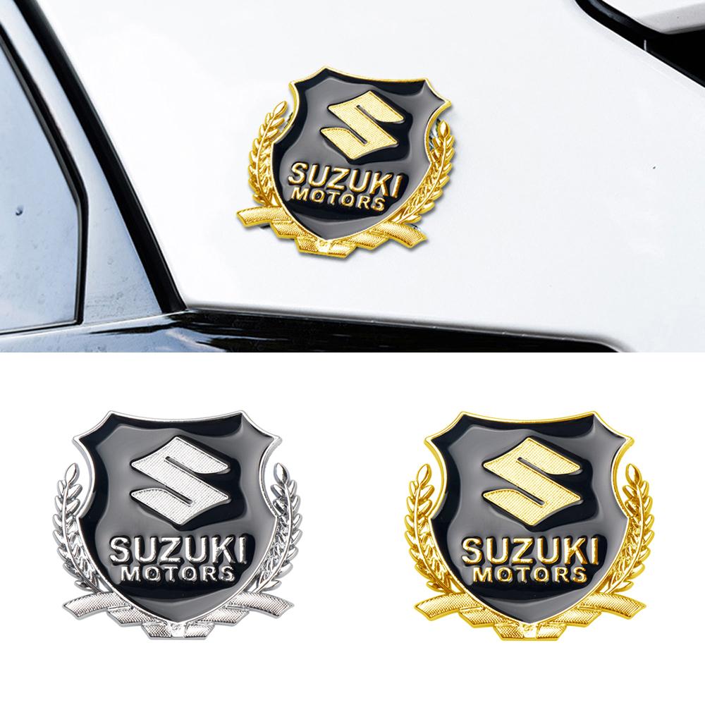 Adesivo Emblema Metallo 3D per Auto Decorazione Body Trunk Badge Accessori Per Suzuki Ignis Grand Vitara Swift SX4 Jimny Samurai valvola