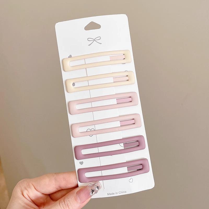 Matte Bobby Pin for Women – High-End Hair Clip for Baby Hair, Forehead, and Side Bangs