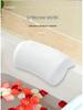 Waterproof Suction Cup Bath Pillow Headrest for Bathtub & Shower